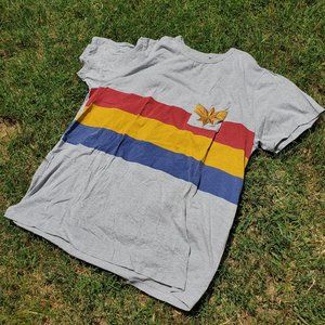Captain Marvel Striped Pocket Tee Her Universe